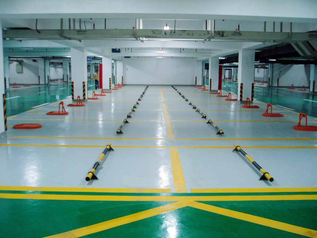 衢州停车场车位划线厂家|地下车库划线厂家价格 