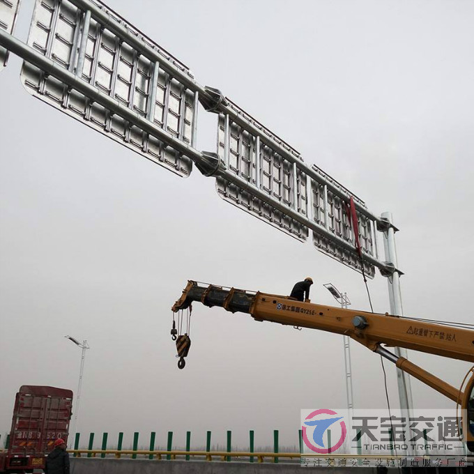 衢州高速公路标志杆厂家 指引着人们安全行驶